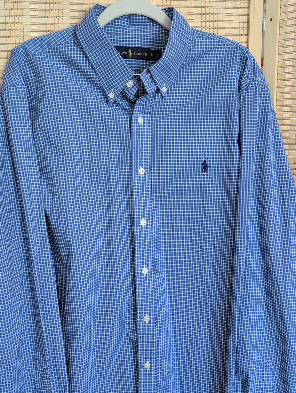 Polo by Ralph Lauren Blue Plaid Button-Down Shirt - Men's